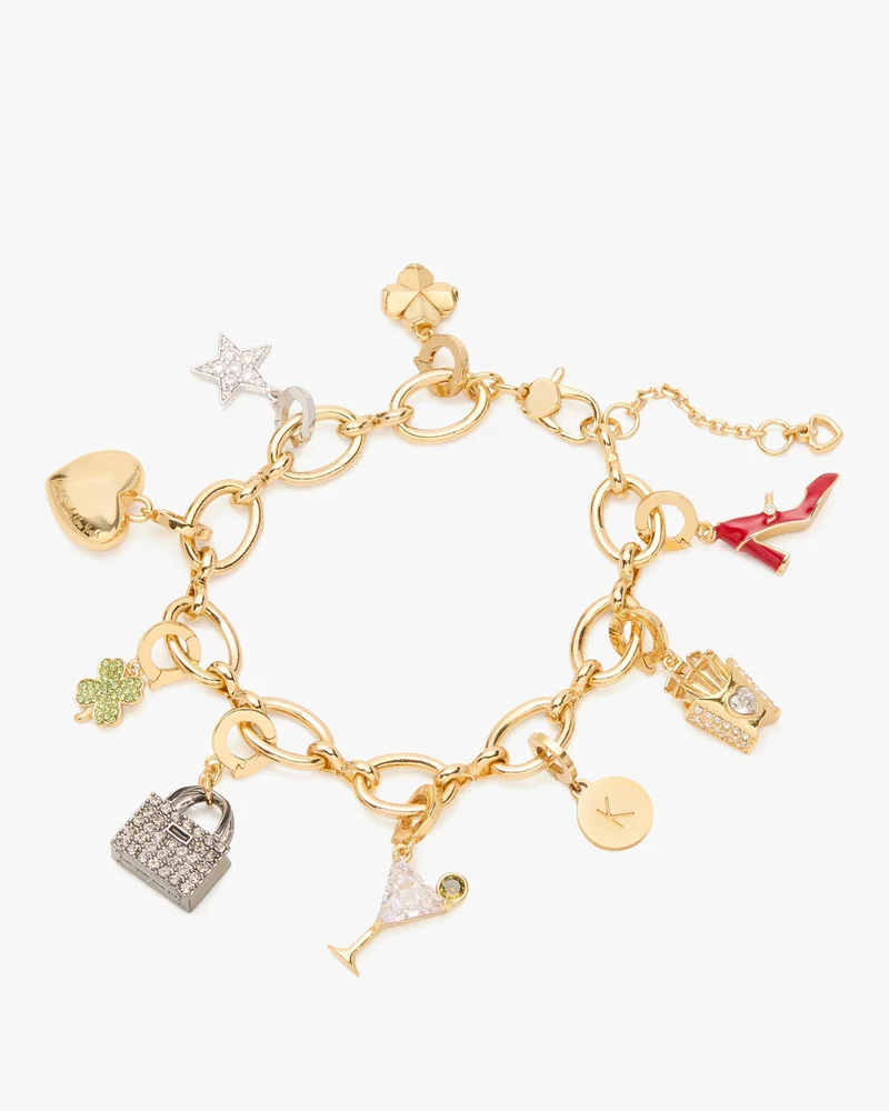 Kate Spade One in a Million Chain Charm Bracelet